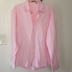 Men's Pink Dress Shirt